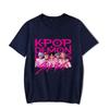 K-Pop Lovci démonů Saja Boys Potištěná trička Dámská Pánská Krátký rukáv Vtipné Tričko s kulatým výstřihem Ležérní Letní topy