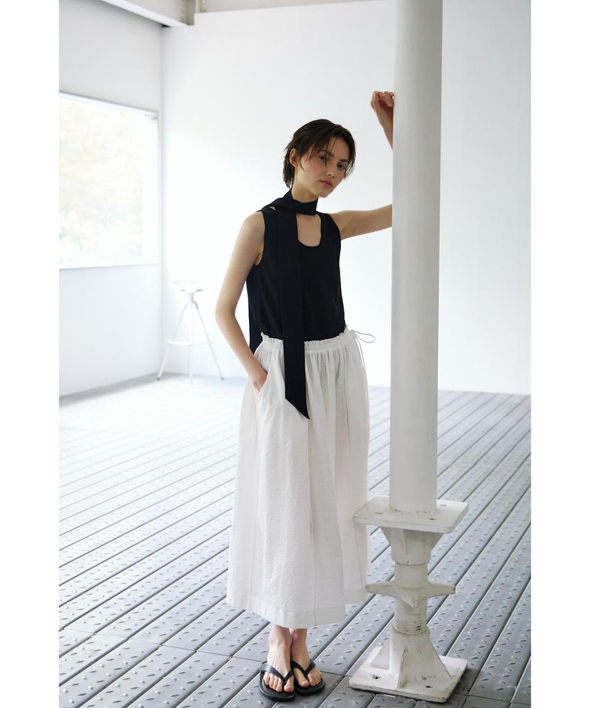Ninnis Breeze Banding Skirt (White)