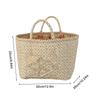 Floral Fabric Baskets for Storage Boho Quilted Tote Storage Organizer Basket with Handles Foldable Storage Basket Organizer