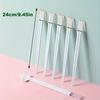 Sakura Theme Gift Chopsticks Set, 5 Pairs (24cm) with Decorative Stand, High-Quality Alloy, Smooth Finish & Comfortable