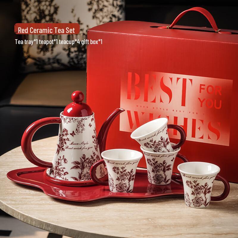 Shangqi Ceramic Water Set with Tray