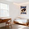 Vintage Metal Sign Good Humor Ice Cream Bar with Rusty Weathered Look, Retro Design for Home Cafe Bar Wall Decor, 8x12 Inch Tin