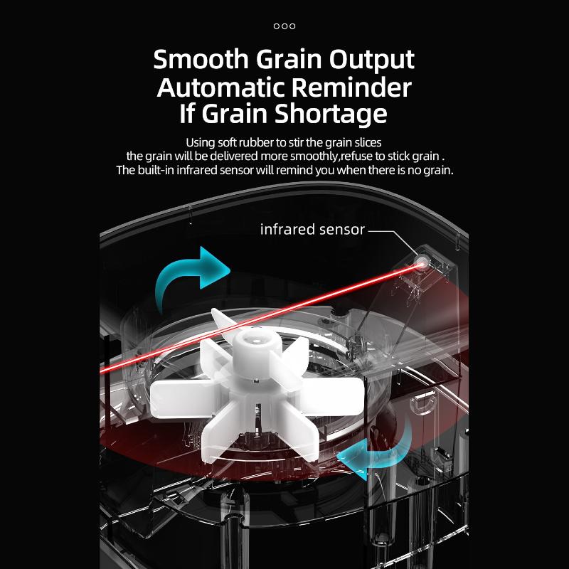 Futterspender für Haustiere, Einzelbecken, Doppelbecken, intelligente, automatische, zeitgesteuerte und quantitative Fütterung von Katzen und Hunden