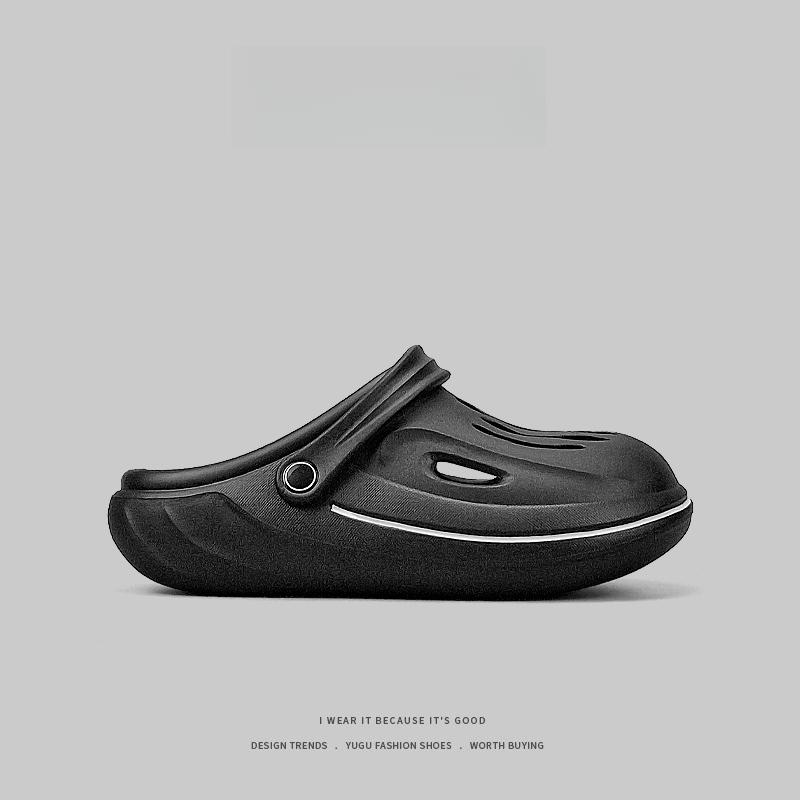 Men Sandals Summer Clogs EVA Garden Slippers Hole Shoes Beach Platform Sandals Couple Indoor House Bathroom Slides Plus Size 49