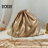 Organizing Bag for Home Storage Silk Dust Cover with Drawstring, Satin Handbag Organizer, Protective Case Delicate Purses Wear Resistant Solid
