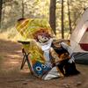 1pc Fairy Tail2 Theme Soft Flannel Throw Blanket - Digital Print, Polyester, Cozy for All Seasons, Perfect for Outdoor, and Travel