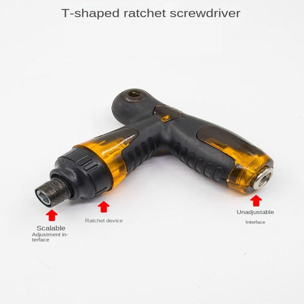 Bit Set Dual-purpose Screwdriver Ratchet Screwdriver Set Ratchet Wrench Bits Screwdriver Kit