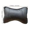 Ergonomic Car Neck Pillow - Breathable Mesh Headrest with Memory Foam & Non-Slip Straps for Long Drives