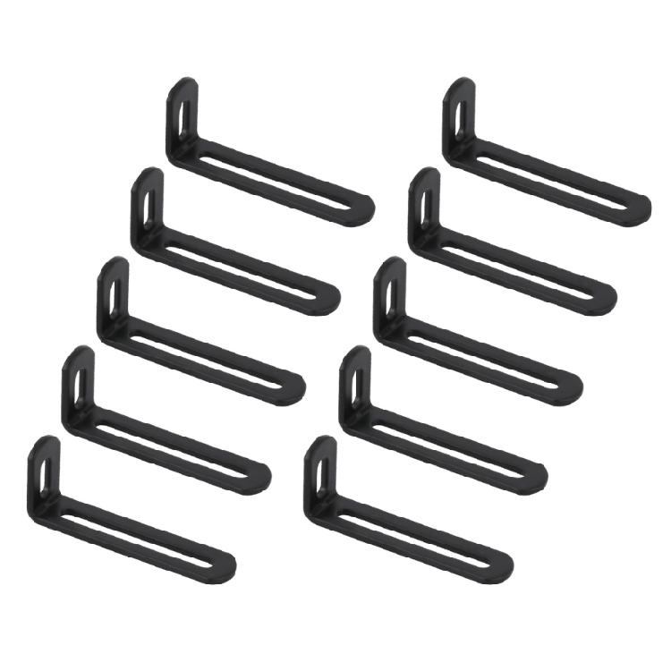 Professional Grade 90 Degree Double Slot Brackets for Structural Support In Renovations Projects