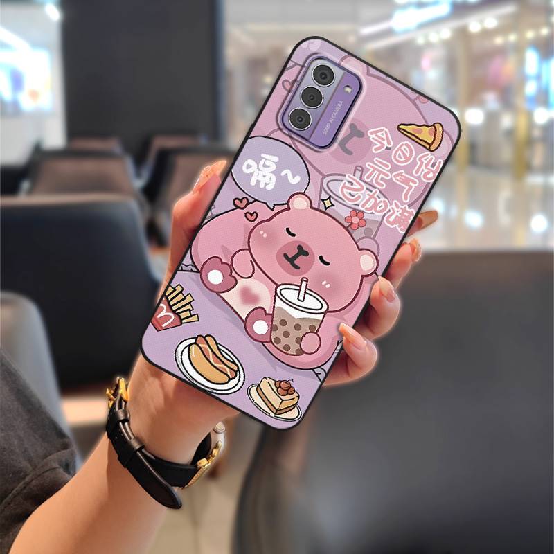 Soft Case Full Wrap Phone Case For Nokia G42 5G TPU Graffiti Anti-dust Cartoon Silicone Shockproof Durable Back Cover