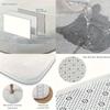 1Pcs Anti Fatigue Kitchen Rugs,  Luxury Wood Grain Print Waterproof Non-Slip Thick Cushioned Kitchen Mat Heavy Duty Comfort Standing Mat for Kitchen