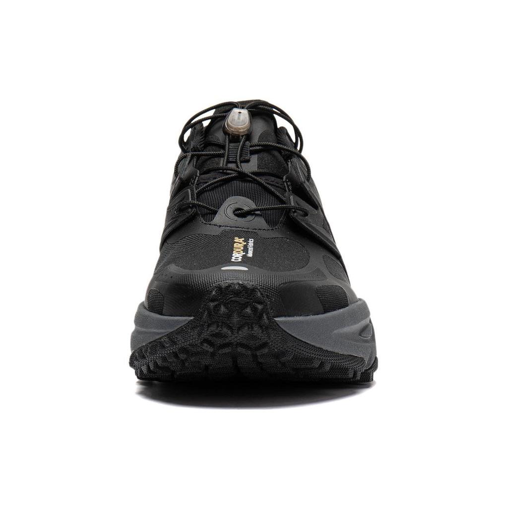 Li Ning Yi Jie Cushioning Slip Resistant Abrasion Resistant Low Top Running Shoes Men's Black ARNT005-1