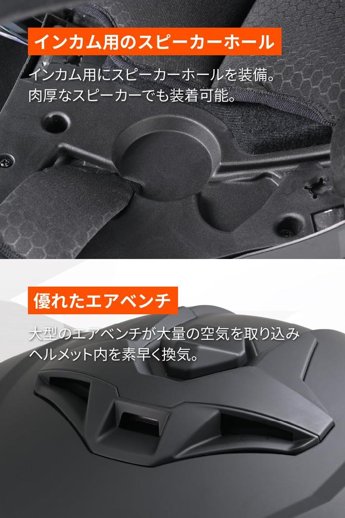 Daytona Jet Motorcycle SG Sport Inner Size L 61069 Helmet, Standard, High-Strength ABS, Design, Visor/Speaker Holes, Black, DN-006SJ, (59-60cm),