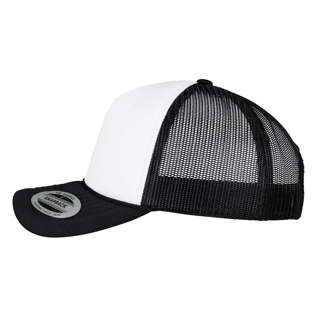 Flexfit Foam Curved Peak Trucker Cap