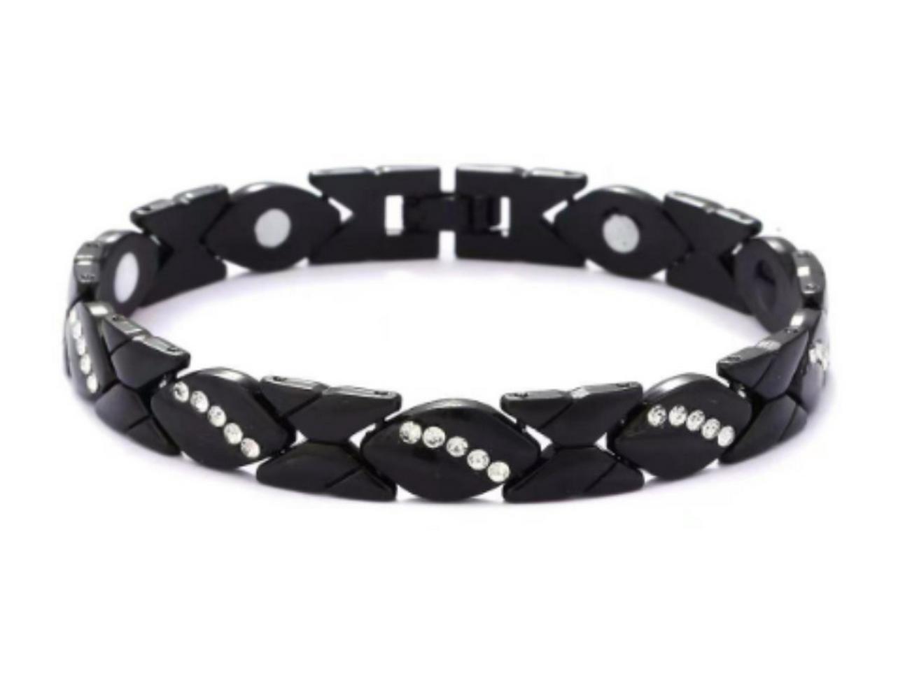 

Weiwan Leaf Diamond Magnetic Bracelet