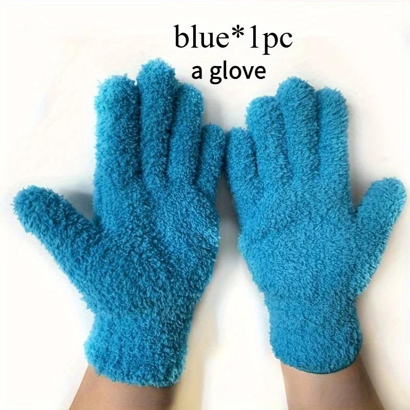 1pc Stretchable & Breathable Microfiber Dusting Gloves , Ideal for Cars, Boats, RVs, Pools, and Home Surfaces,Cleaning Glove