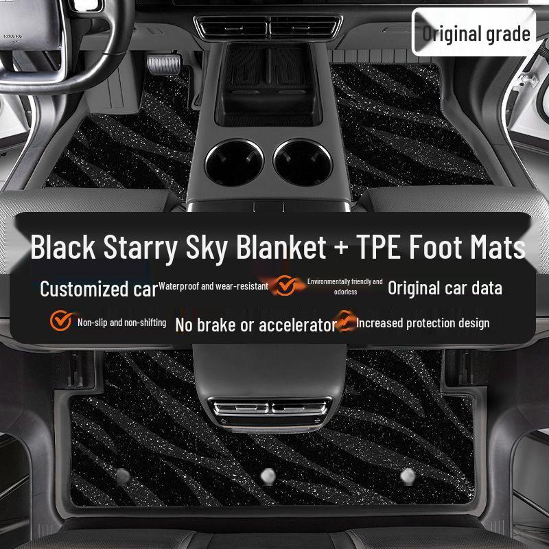 Li Auto L7 TPE Full Coverage Floor Mats - Updated Version for Car Interior Decoration