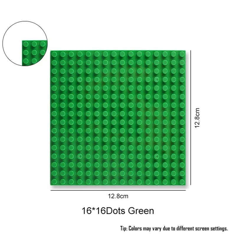 32X32X16X16 Dots Classic Building Blocks Base Plate Moc Diy Small Size Bricks Baseplate Parts For City Figures Children Toys