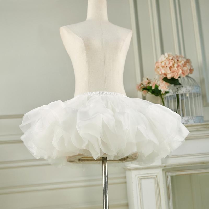 Short Puffy Skirt for Women Fluffy Petticoat Mini Skirt Crinoline Underskirt Puffy Tutu Skirt For Women Petticoats Skirts