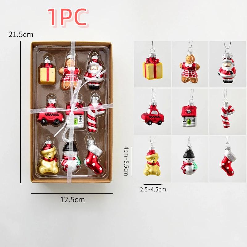 

Glass Snowman Christmas Ornament - Festive Tree & Home Display Decor Ideal Gift for Holiday Party & Christmas Celebrations