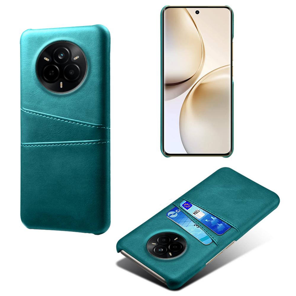 For Realme 14 Pro 5G Case Dual Card Slots PU Leather+Hard PC Phone Cover