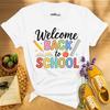 Welcome Back To School Shirt Cute Teacher Student Tee First Day Of School Shirt Highquality Fashion Trend Casual Comfortable