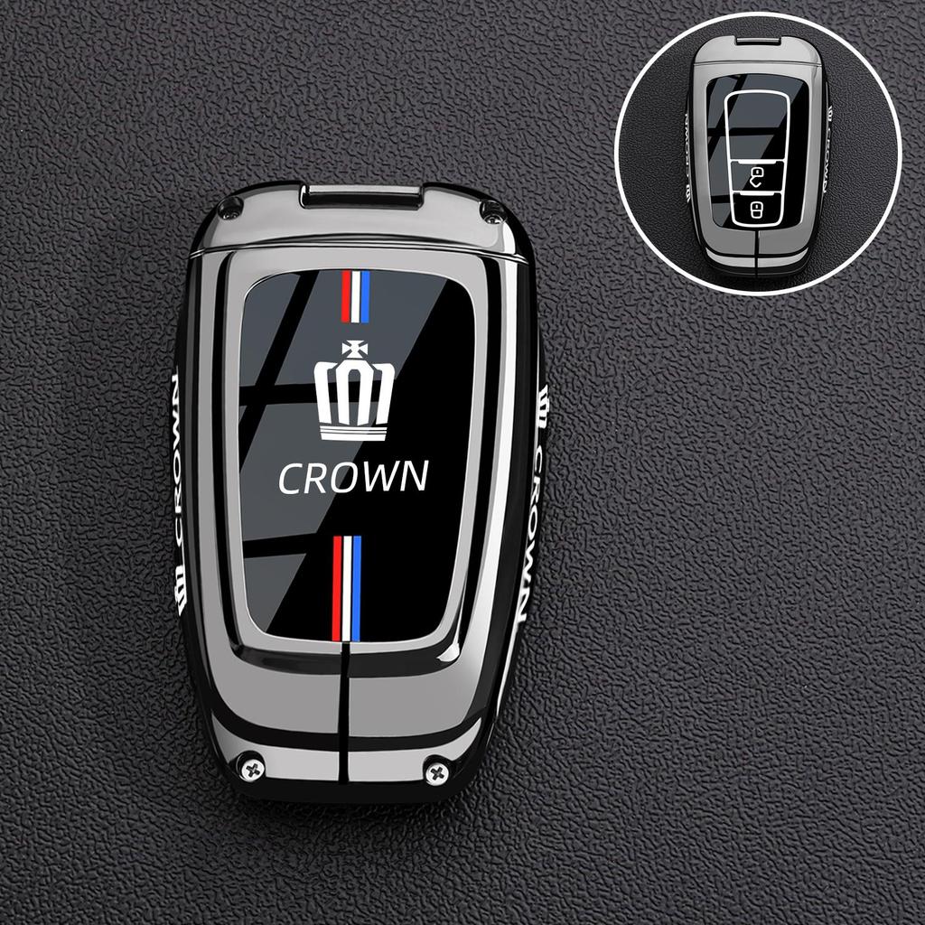 ADG1   2024 New Toyota Crown Land Release Keycase 21/22/23/24 Models 13/14 Luxury Luxury Luxury Edition Car Shell Buckle