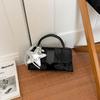 Women's 2026 Niche Snakeskin One-Shoulder Crossbody Handbag with Versatile Star Charm