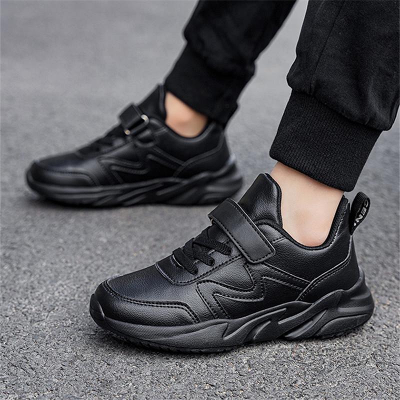 Jungen Freizeitschuhe Student Leichte Sportschuhe Sommer Neueste Wasserdichte Kinder Rutschfeste Leder Kinder Mädchen Schuhe
