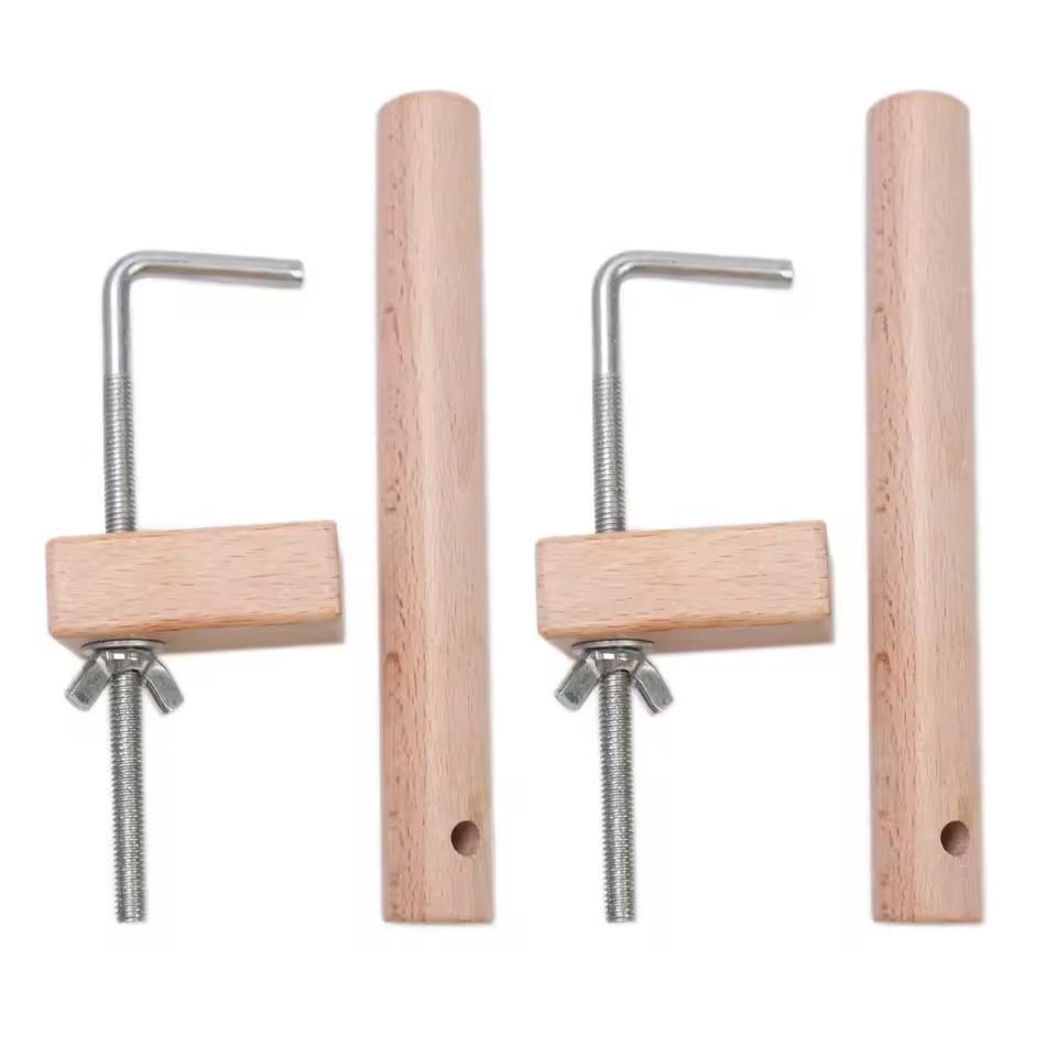 

Ткацкий станок Держатель ремня Машинное ткачество Ткацкие принадлежности Инструменты для рукоделия DIY, Кленовый набор колышков для основы Швейные инструменты