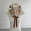 Cold Proof Plush Warm Scarf Cute Elk Leg Warmers Long Socks Fashion Earmuffs Autumn Winter