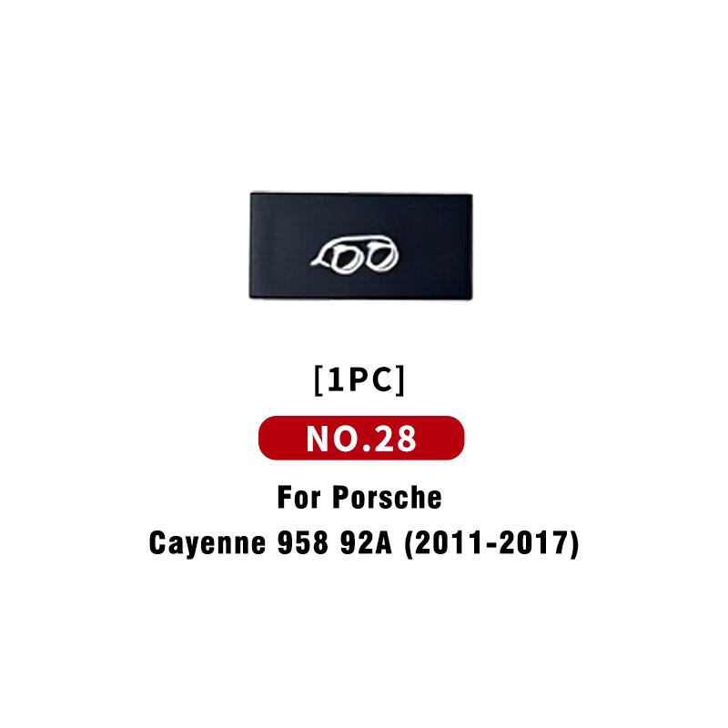 Multi Function Air Conditioning AC Button Keys for Porsche Cayenne 958 Macan 95B Car Interior Central Control Function Buttons