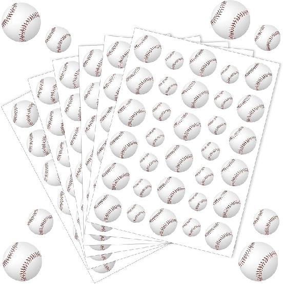 JUMELON 608 Pcs Football Stickers for Kids, Water-Repellent Self-Adhesive Sports Stickers for Boys & Girls, Perfect for Water Bottles, Scrapbooks &