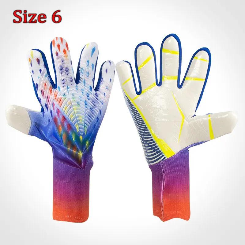 Goalkeeper Gloves Kids Adults Anti-Slip Goalie Gloves Latex Grip Professional Soccer Protection Football Men Women Match Gloves