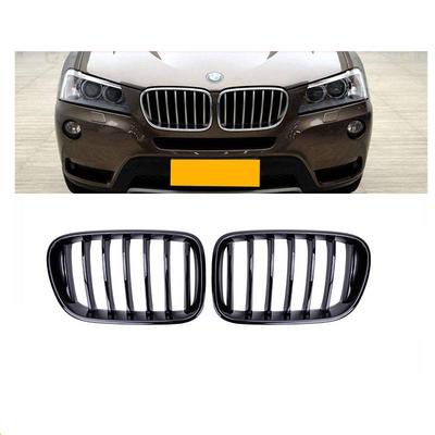 Stoßfänger vorne Hauben-Kühlergrills Für BMW X3 F25 2011-2013 Einzelner oberer Rennsport-Grill