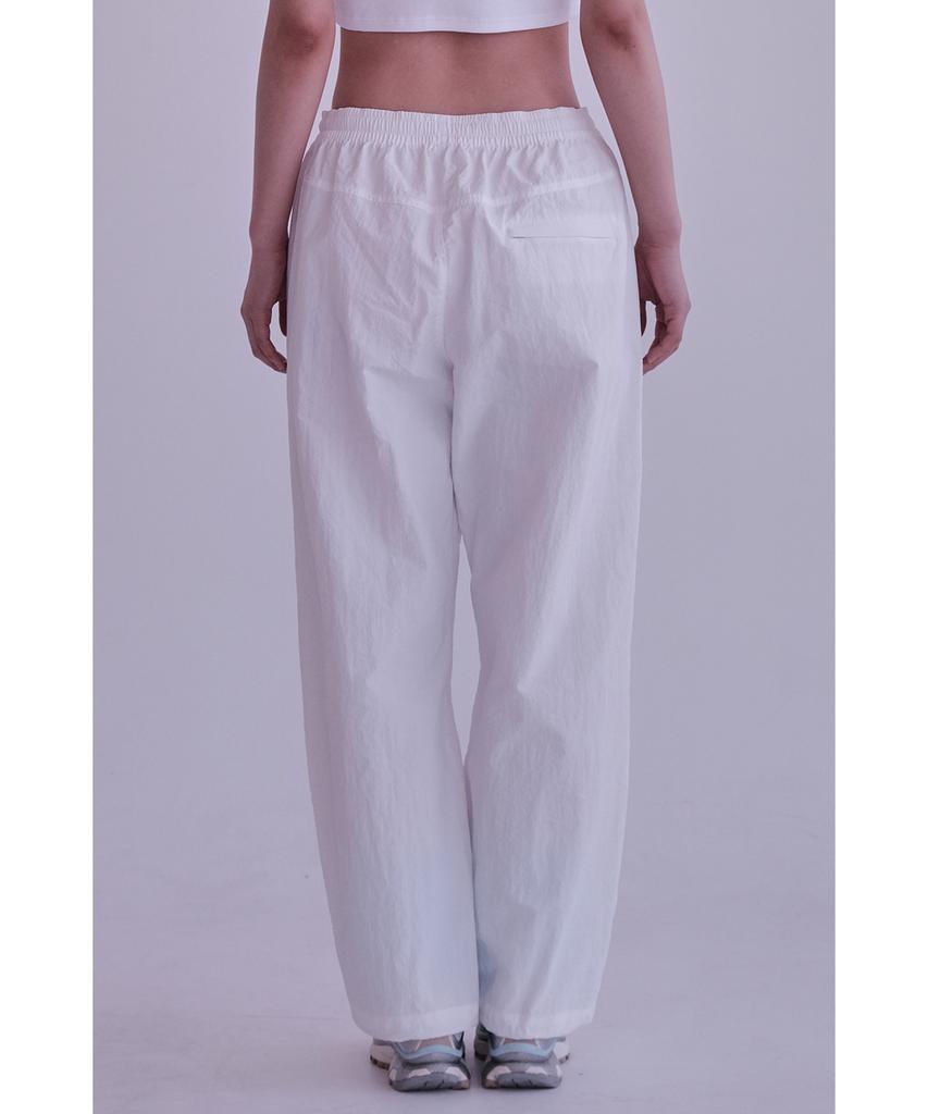 Eolseukamela [Reorder] Lightweight Parachute Pants Women_White