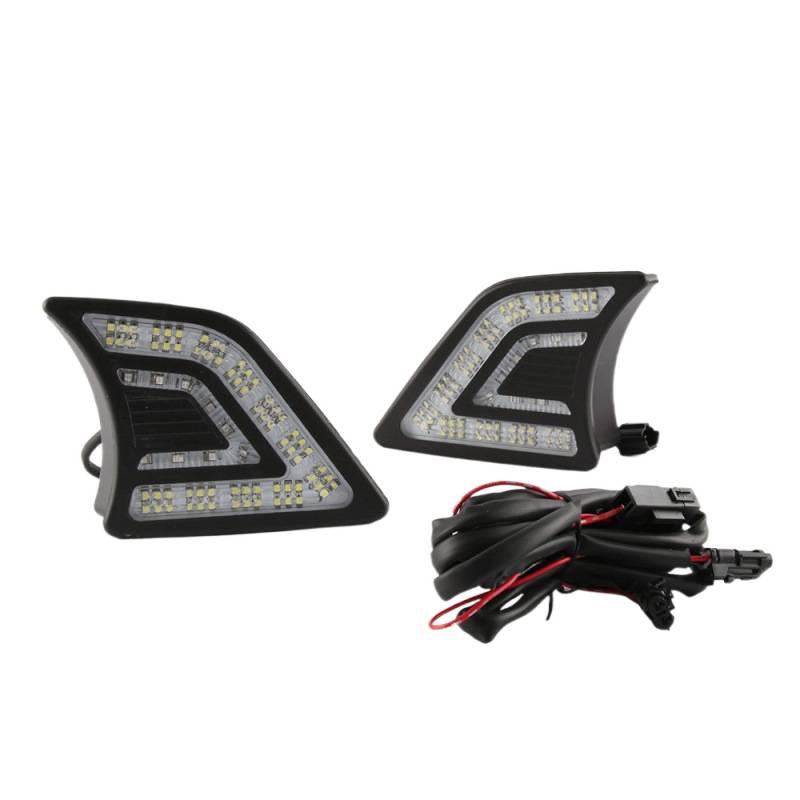 Compatible Daytime Running Lights for 2012-2014 Toyota Hilux, C-Type REVO, Model 13.
