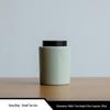 Moisture-Proof Jade White Porcelain Tea Caddy - High-Grade Sealed Ceramic Storage Jar with Custom Logo