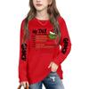 Boys Girls Child Fashion Daily Versatile Casual Crewneck Sweatshirts Daily Long Sleeve Patchwork Top Sweatshirts