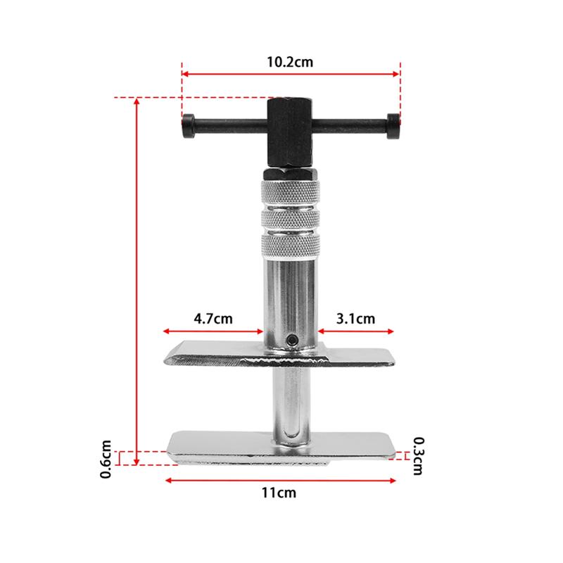 NEW-Heavy Duty Brake Caliper Compression Tool Motorcycle & Auto Caliper Spreader Piston Compressor & Brake Pad Tool Kit