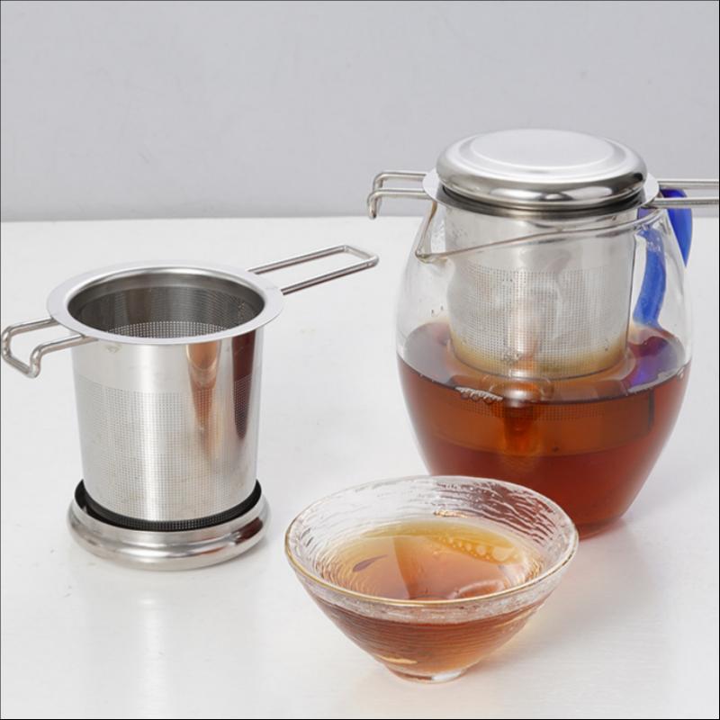 Stainless Steel Loose Leaf Tea Steeper Fine Mesh Filter Bags Practical Coffee Filter For Home Tea Making Accessories