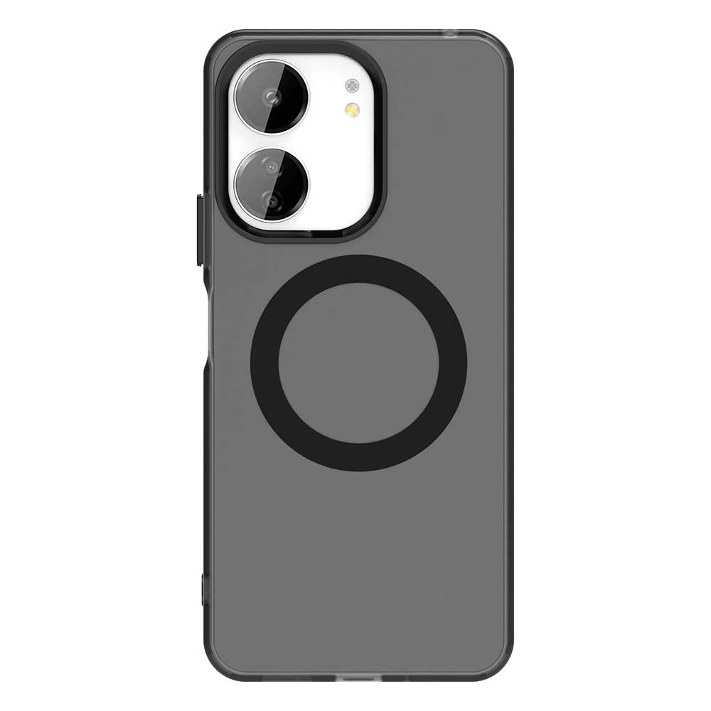 Magsafe Matte Phone Case For Xiaomi Redmi 13C 5G 13C 4G Magnetic Wireless Charging For Xiaomi Redmi 13R 5G Shockproof Back Cover