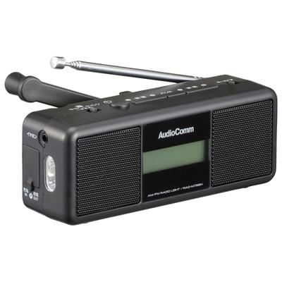 OHM AudioComm Handkurbel-Radioleuchte RAD-M799N