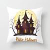 New Halloween Series Peach Leather Velvet Pillowcase Festive Decoration Home Sofa Pillow Cushion Cover