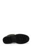 Men's Fashion Flat Heeled Booties Black Biker Boots Shoes