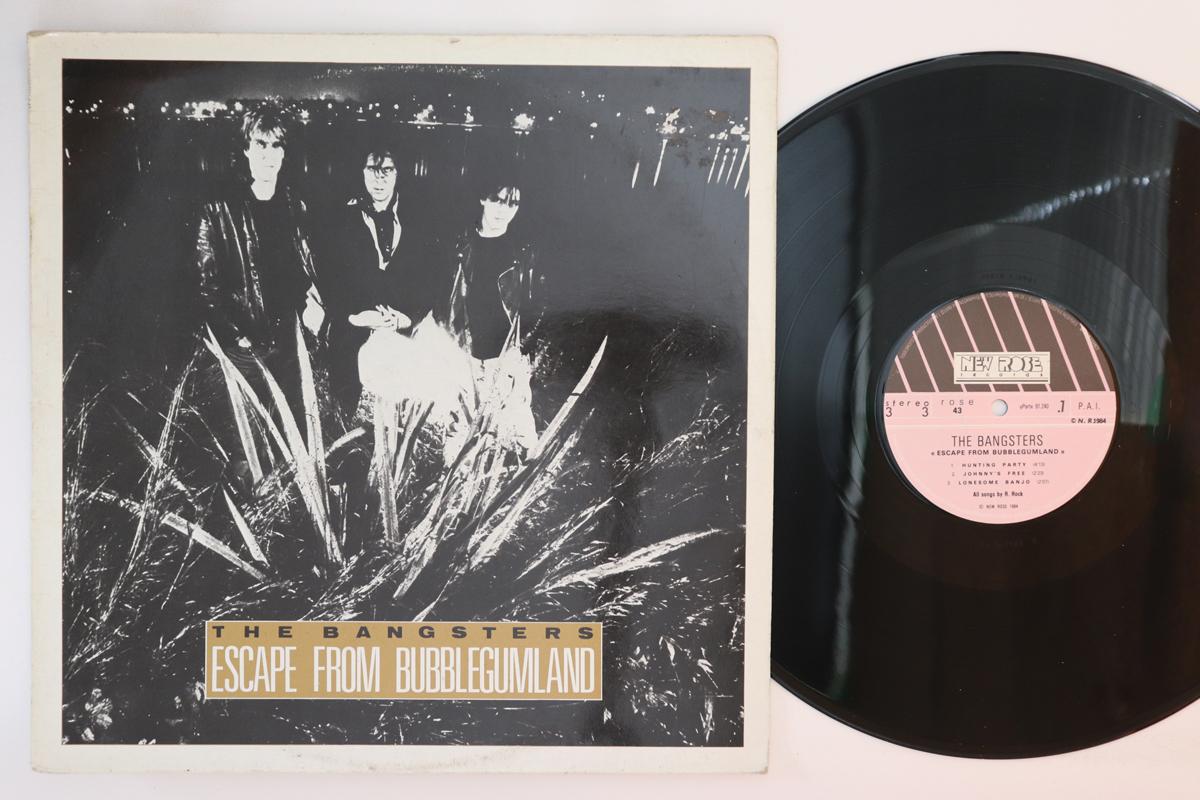 

12inch Record BANGSTERS Escape From Bubblegumland ROSE43 NEW ROSE 1984 France Rock Used