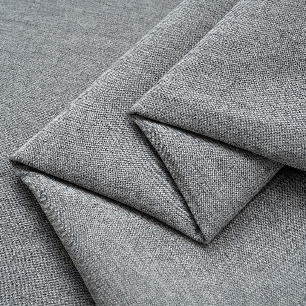 Thickened Plain Linen Fabric By The Meter for Sofa Cloth Cover Seat Cushion Throw Pillow Tablecloth Diy Sewing Cloth Soft Gray
