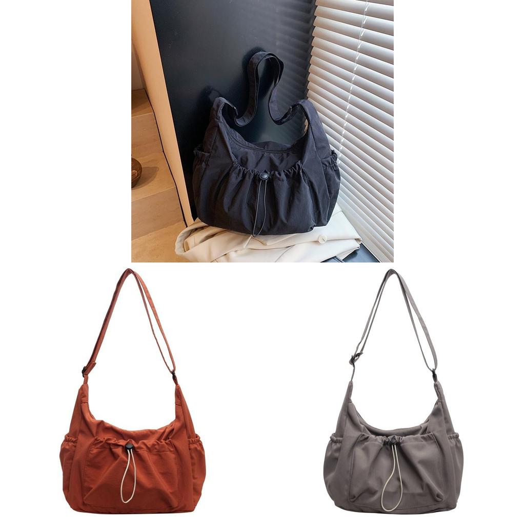 Fashion Nylon Shoulder Bag With Large Capacity For Weekend Outings