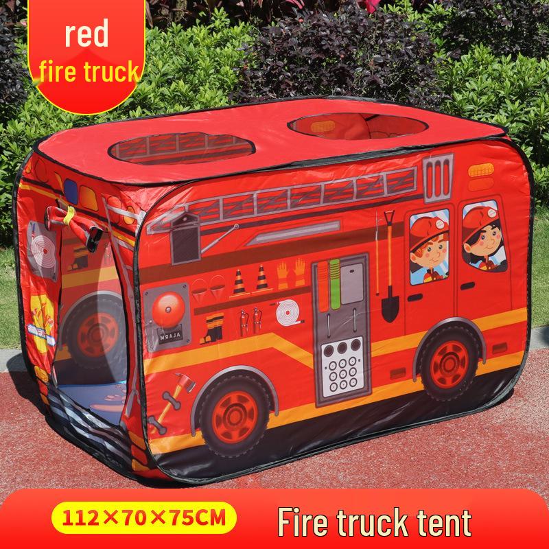 Kids' Car-Themed Tent Playhouse for Indoor/Outdoor