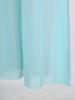 Kids Dance Competition Wear Rhinestone Waist Side Split Wide Leg Mesh Pants with Built-in Briefs for Lyrical Skating Show